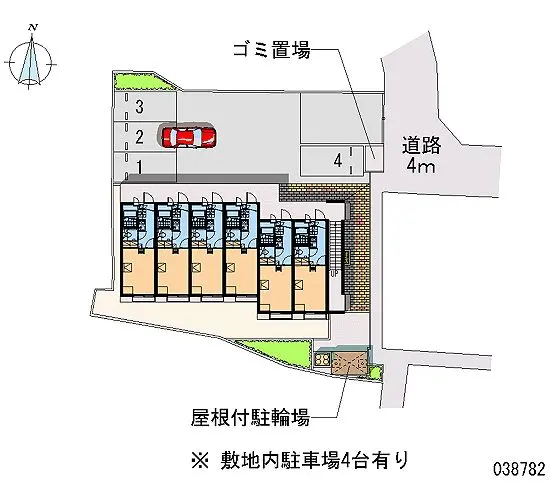 ★手数料０円★北九州市小倉北区大畠３丁目　月極駐車場（LP）